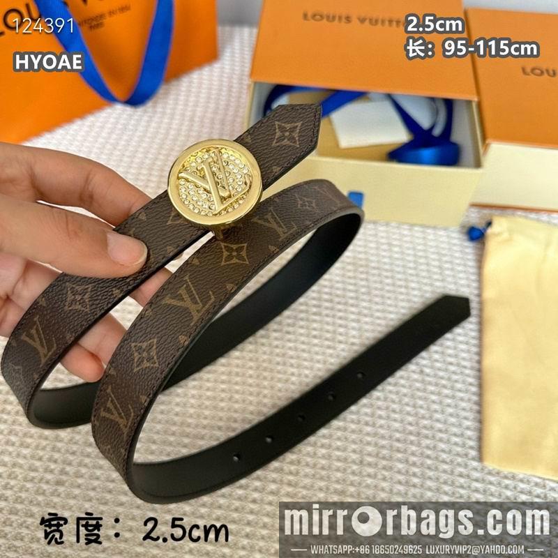 Replica LV belt 25mmX95-115cm 8L13