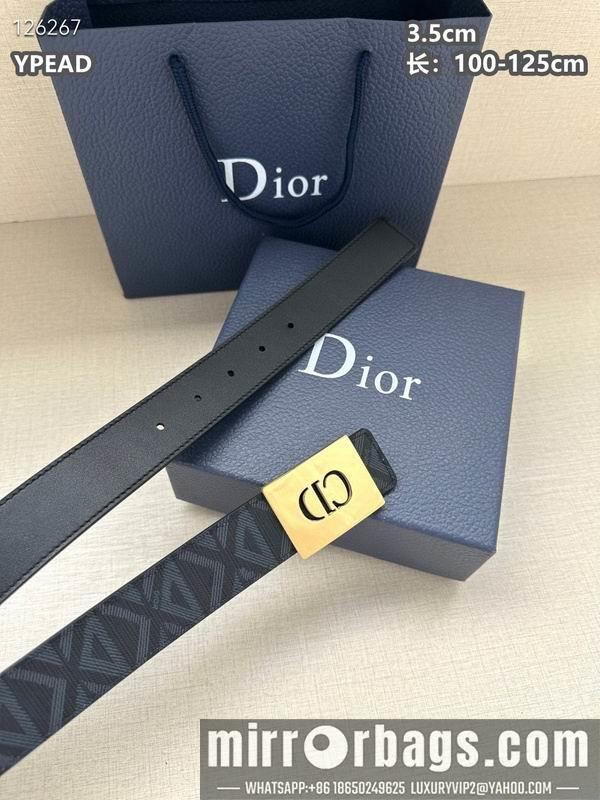 Replica Dior belt 35mmX100-125cm 8L27