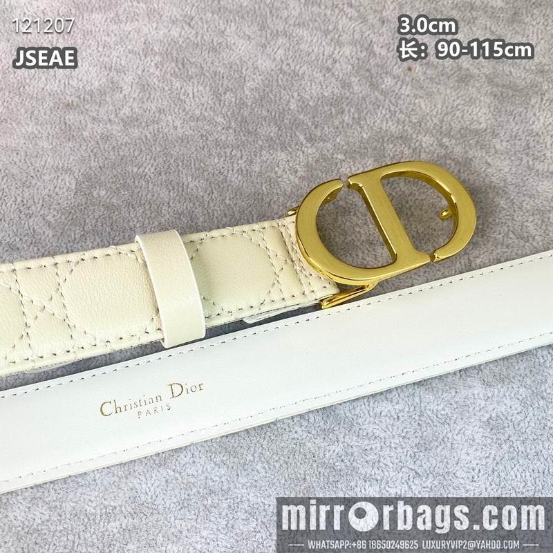 Replica Dior belt 30mmX90-115cm 8L111007