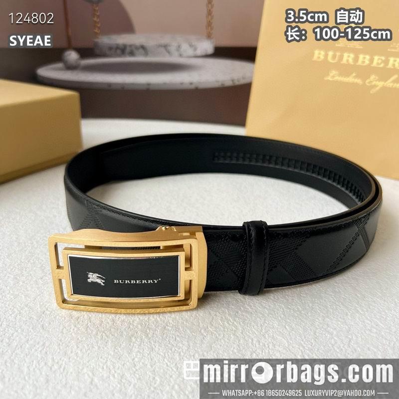 Replica Burberry belt 35mmX100-125cm 8L71