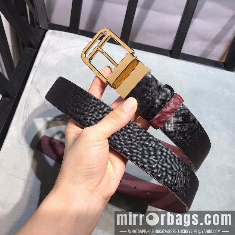 Replica Prada Belt 34mmX95-125CM  sj03