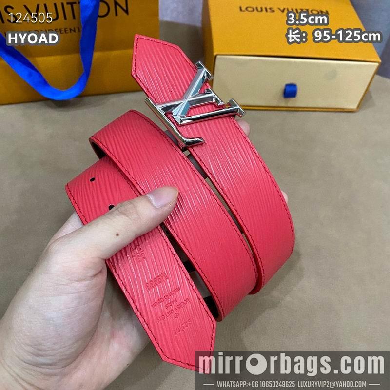 Replica LV belt 35mmX95-125cm 8L11