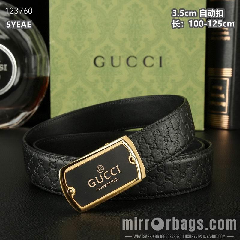 Replica Gucci belt 35mmX100-125cm 8L50