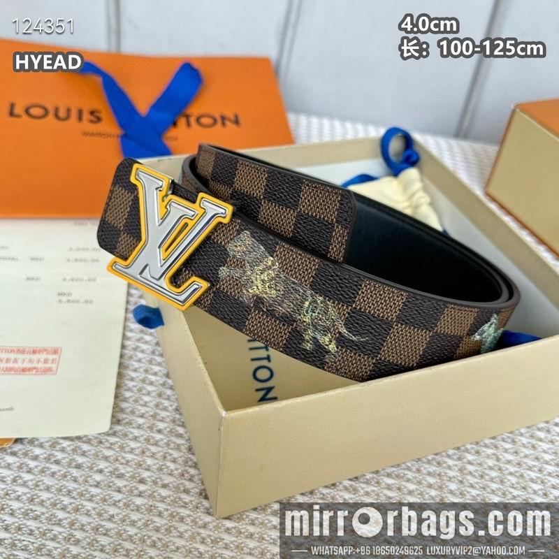 Replica LV belt 40mmX100-125cm 8L51