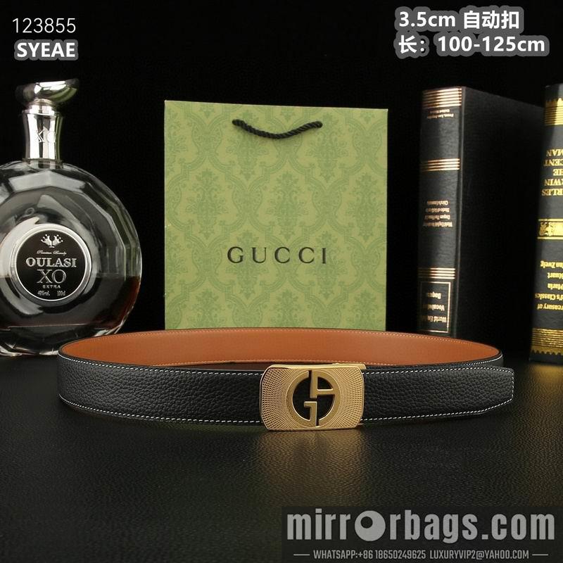 Replica Gucci belt 35mmX100-125cm 8L38