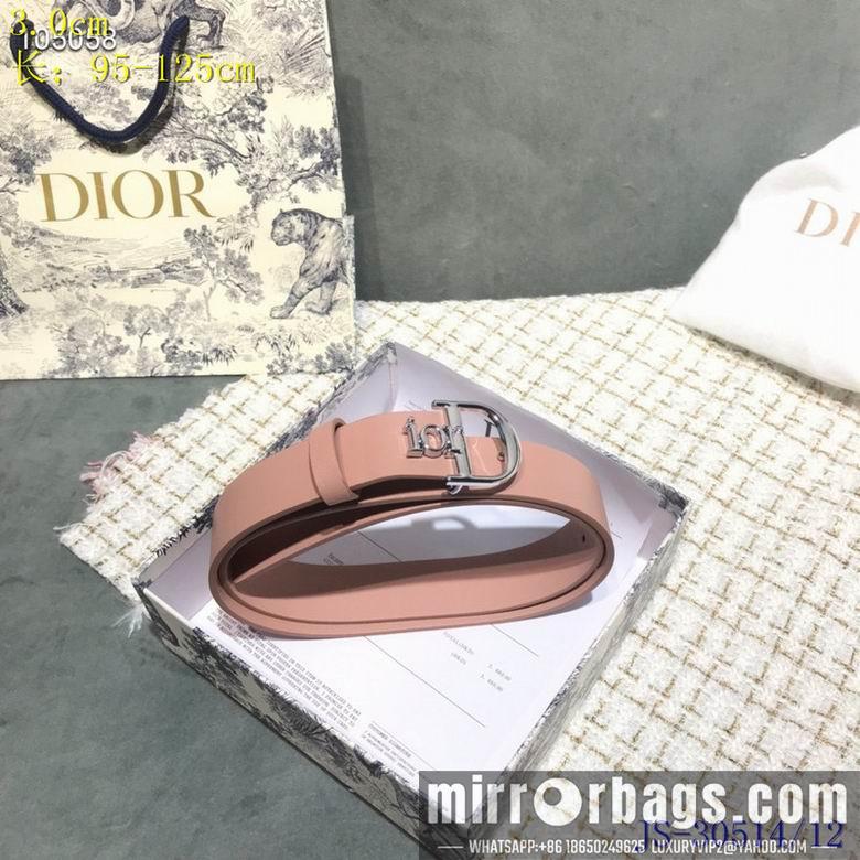 Replica Dior Belt 30mm 95-125cm 8L06