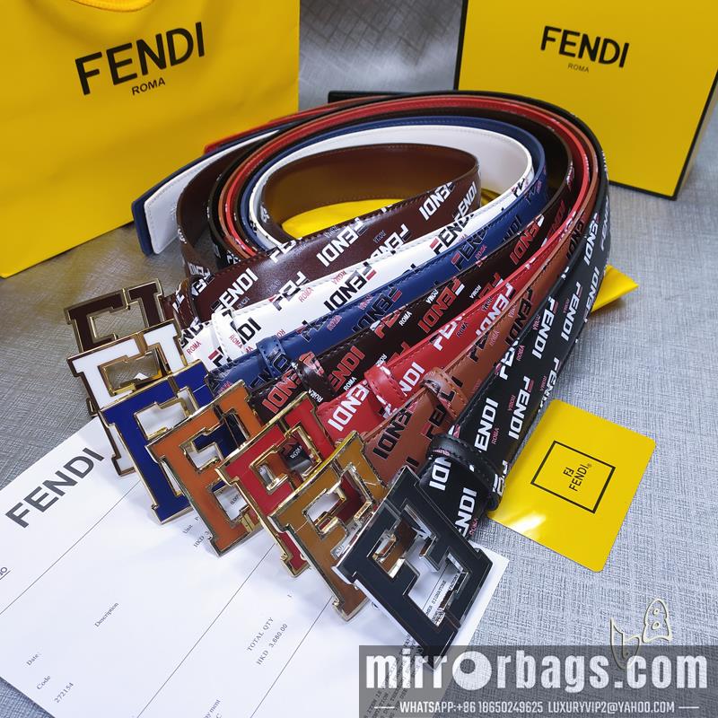 Replica Fendi belt 38mmX80-125cm lb01