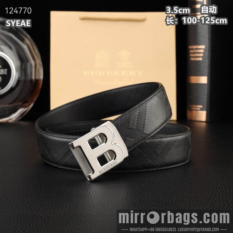 Replica Burberry belt 35mmX100-125cm 8L74