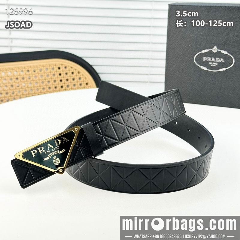 Replica Prada belt 35mmX100-125cm 8L39