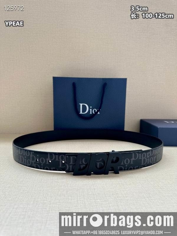 Replica Dior belt 35mmX100-125cm 8L29