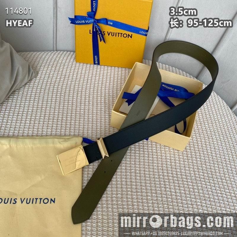 Replica LV belt 35mmX95-125cm 8L03
