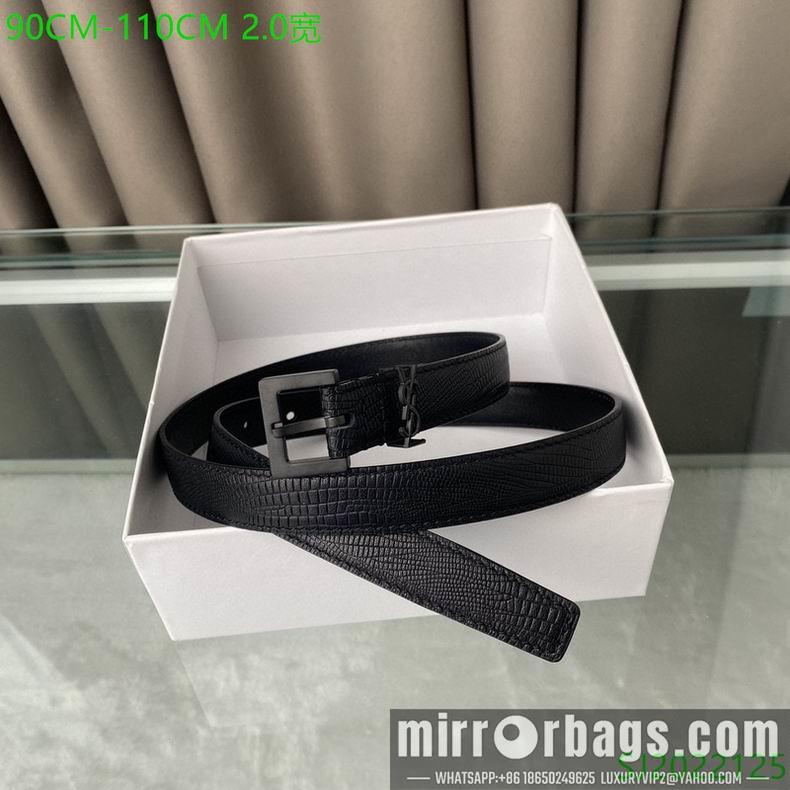 Replica YSL Belt 20mmX90-110cm 7D01