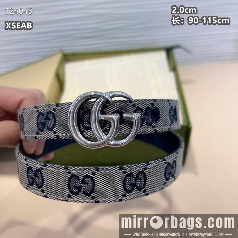 Replica Gucci belt 20mmX90-115cm 8L21