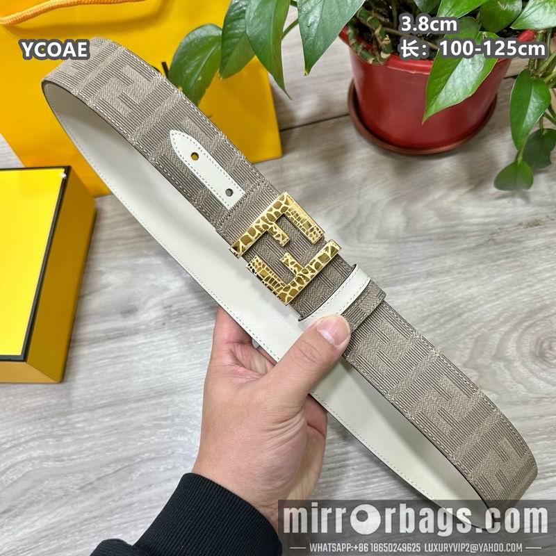 Replica Fendi belt 38mmX100-125cm 8L31