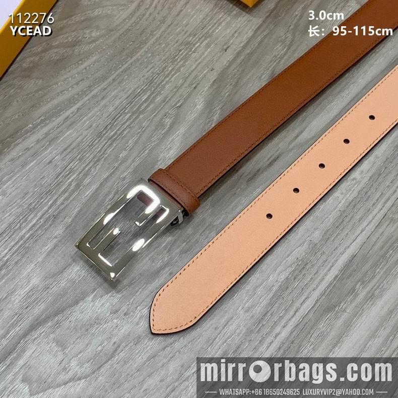 Replica Fendi Belt 30mmX95-115cm 8L06