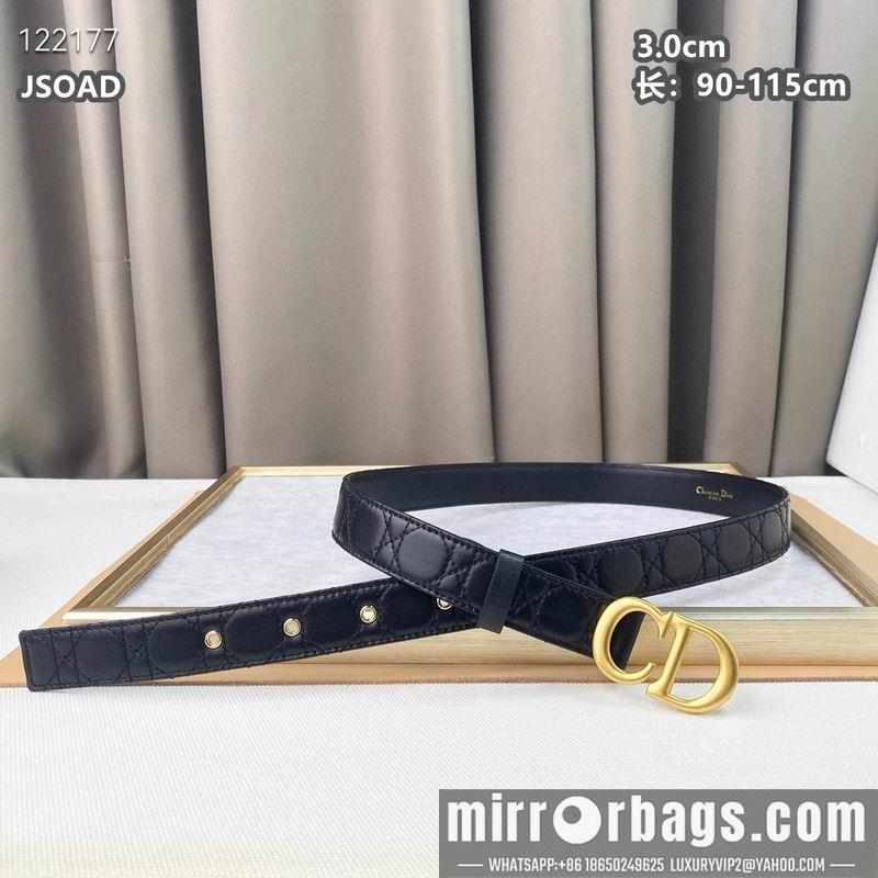 Replica Dior belt 30mmX90-115cm 8L111007