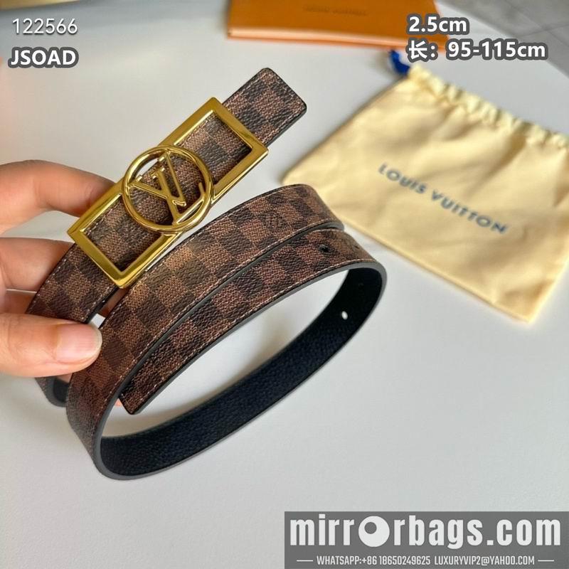 Replica LV belt 25mmX95-115cm 8L16