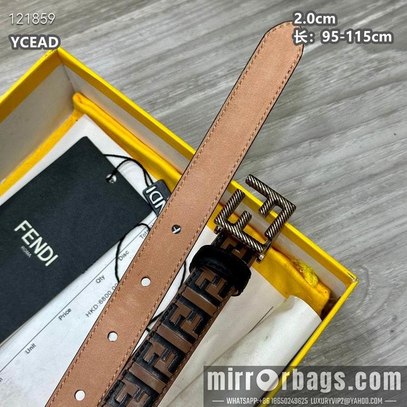 Replica Fendi belt 20mmX95-115cm 8L21