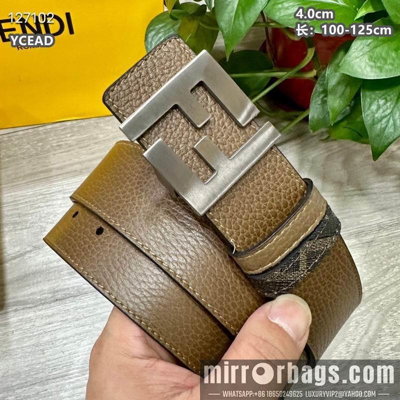 Replica Fendi belt 40mmX100-125cm 8L129