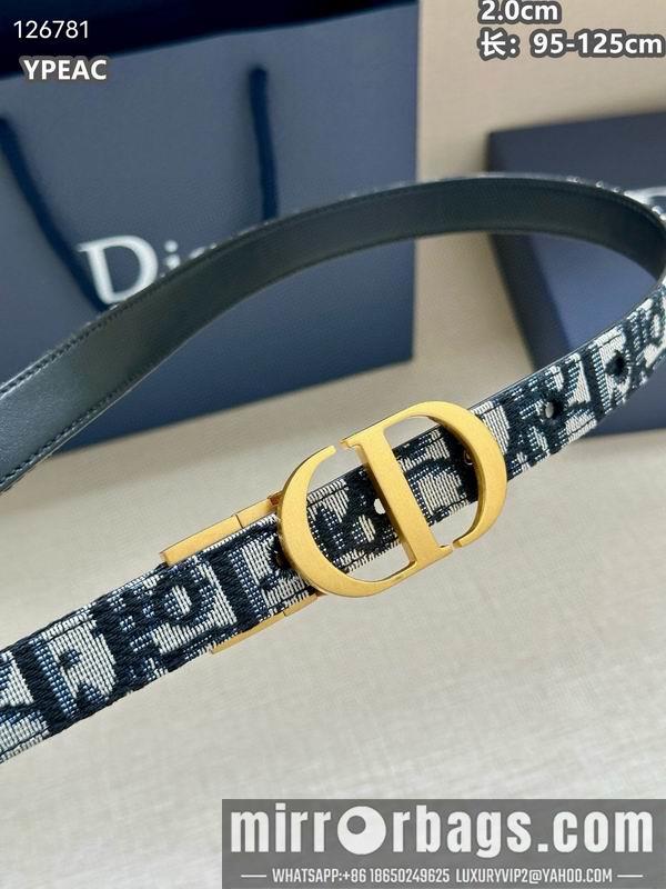 Replica Dior belt 20mmX95-125cm 8L22