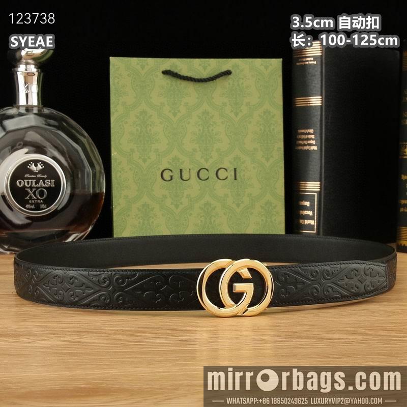 Replica Gucci belt 35mmX100-125cm 8L60