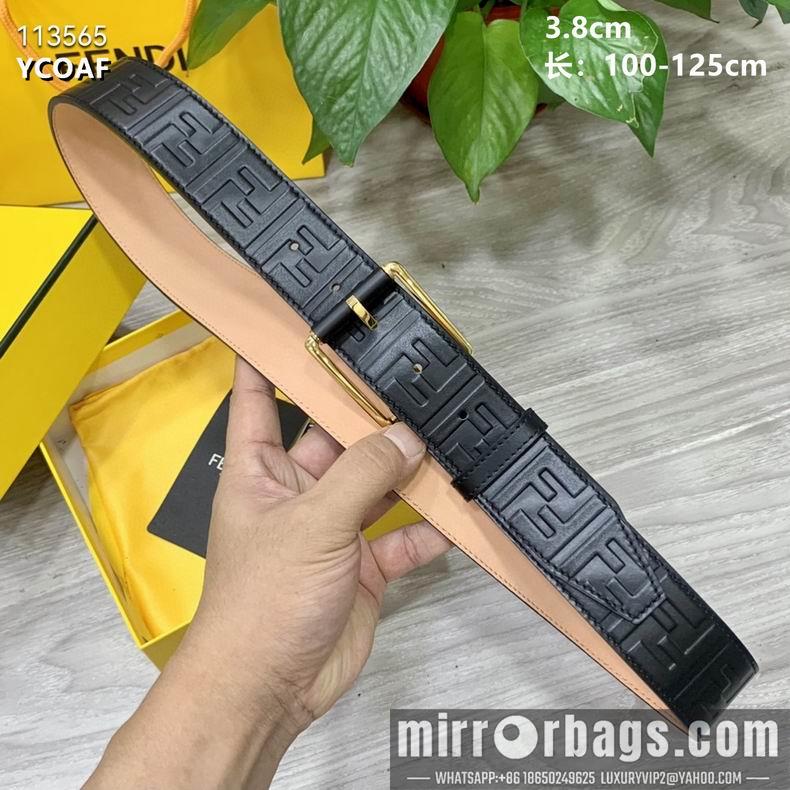 Replica Fendi Belt 38mmX100-125CM 8L23