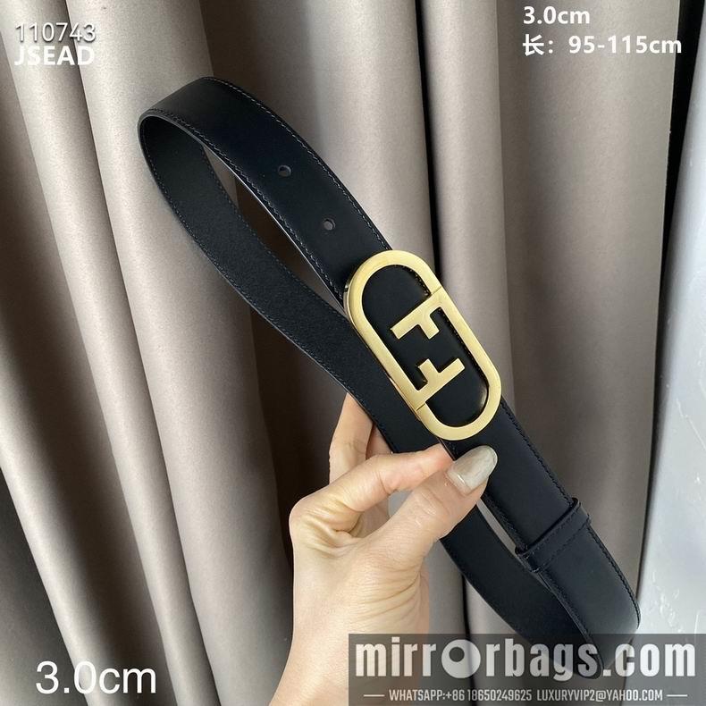 Replica Fendi Belt 30mmX90-115cm 8L02