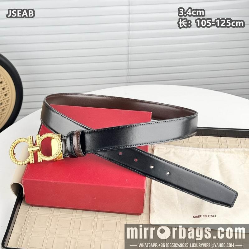 Replica Ferragamo belt 34mmX105-125cm 8L11