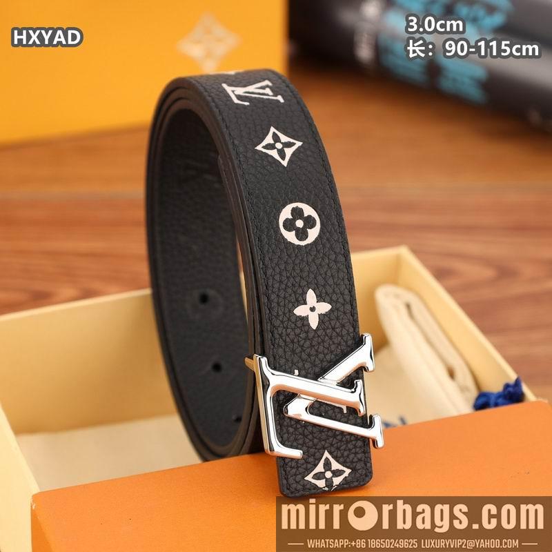 Replica LV belt 30mmX90-115cm 8L26