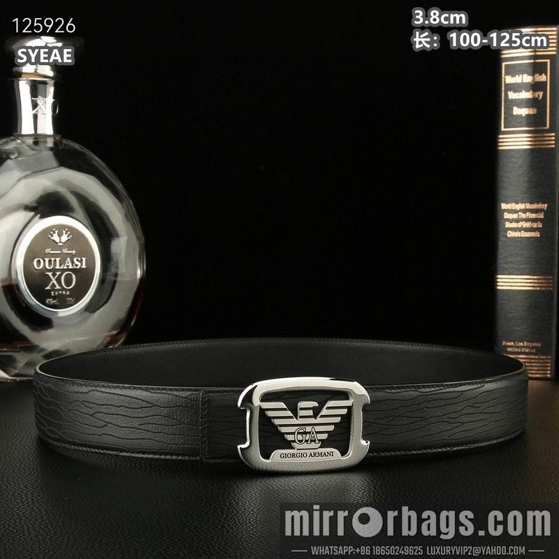 Replica Armani belt 38mmX100-125cm 8L04