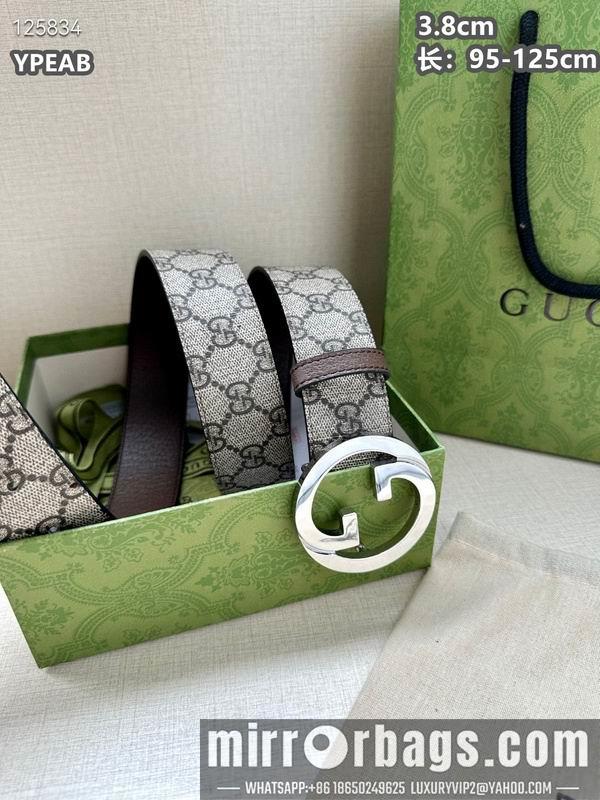 Replica Gucci belt 38mmX95-125cm 8L08