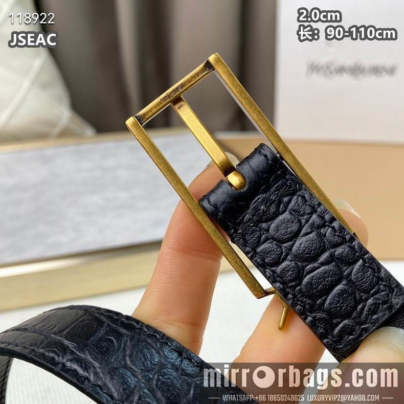 Replica YSL belt 20mmX90-110cm 8L010702