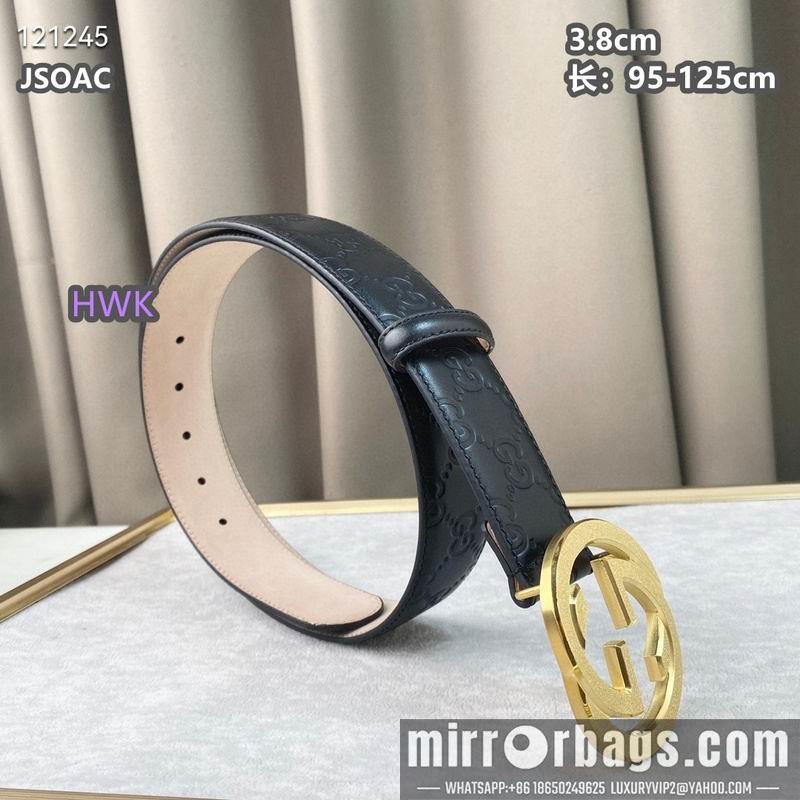 Replica Gucci belt 38mmX95-125cm 8L18