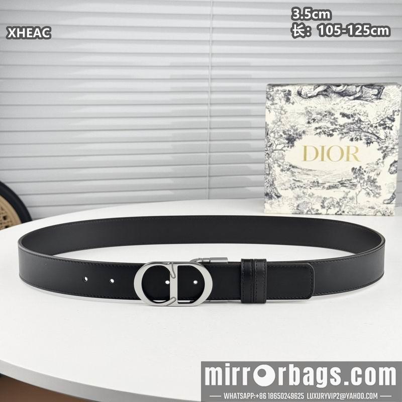 Replica Dior belt 35mmX105-125cm 8L35