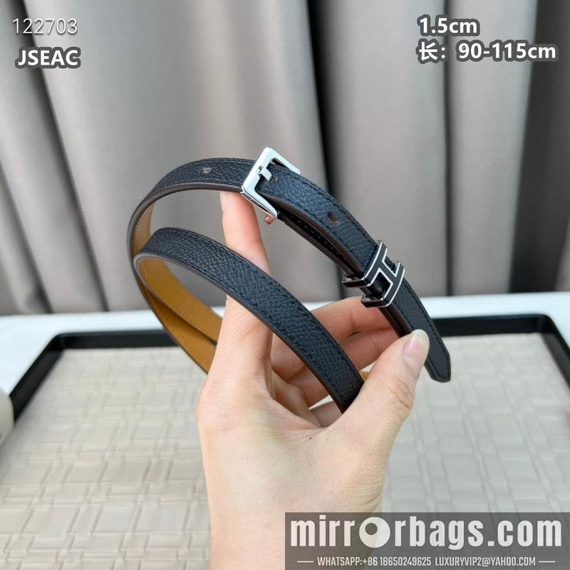 Replica Hermes belt 15mmX90-115cm 8L04