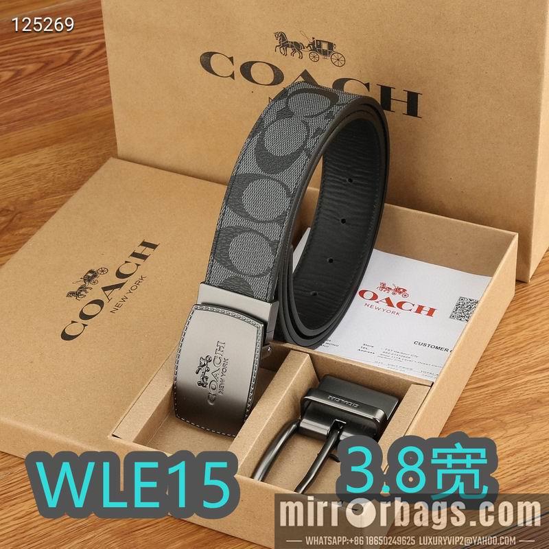 Replica Coach belt 38mmX95-125cm XH06