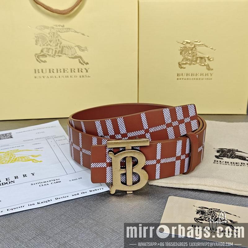 Replica Burberry belt 38mmX90-125cm lb06