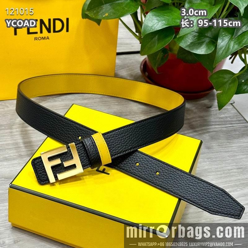 Replica Fendi belt 30mmX95-115cm  8L22