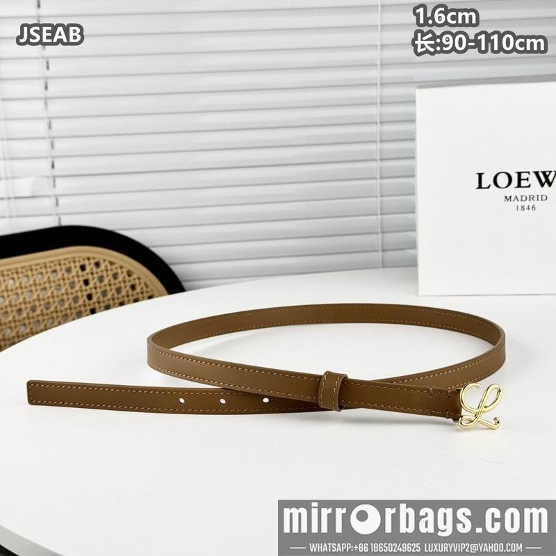 Replica Loewe belt 16mmX90-110cm 8L05
