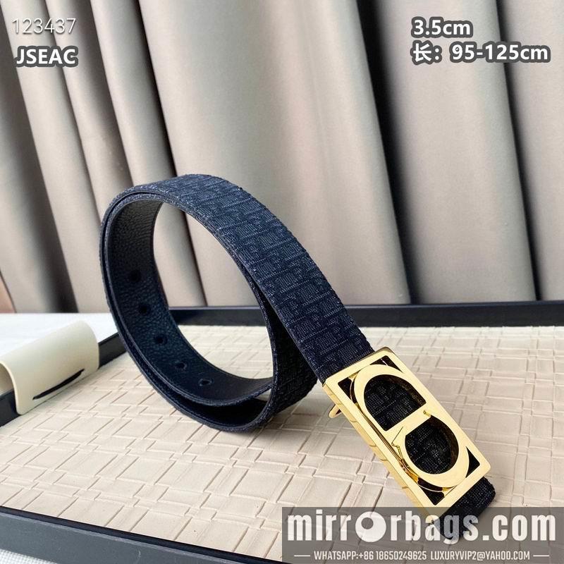 Replica Dior belt 35mmX95-125cm 8L25