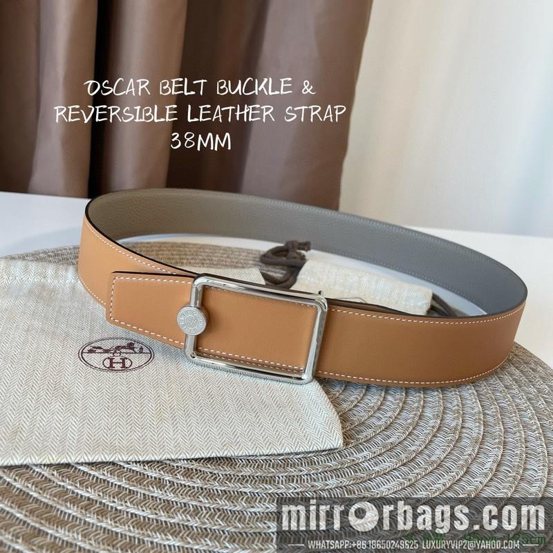 Replica Hermes Belt 38mmX95-125cm 7D50