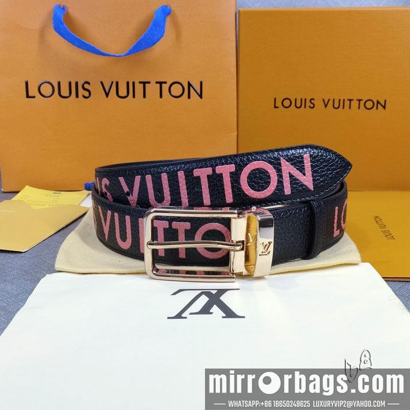 Replica LV belt 35mmX90-125cm lb01