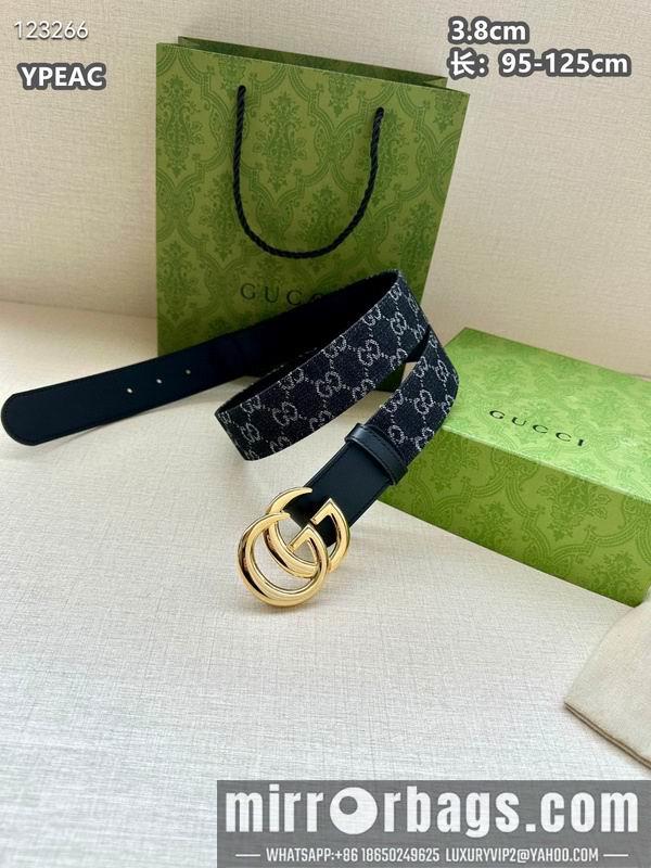Replica Gucci belt 38mmX95-125cm 8L11