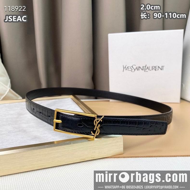 Replica YSL belt 20mmX90-110cm 8L010702