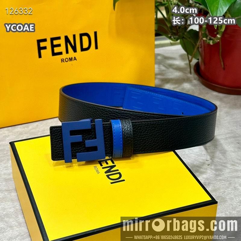 Replica Fendi belt 40mmX100-125cm  8L02