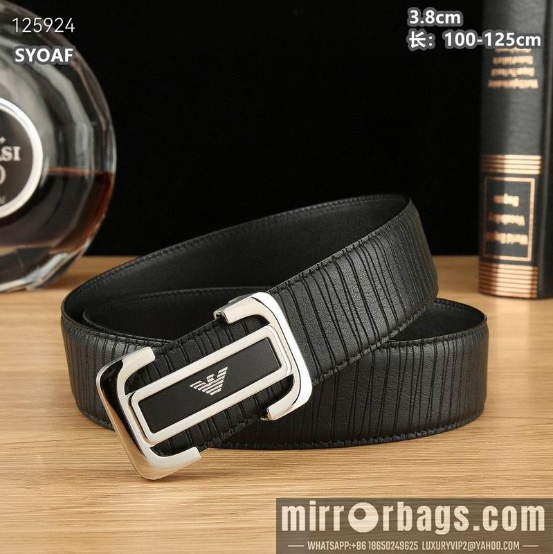 Replica Armani belt 38mmX100-125cm 8L06