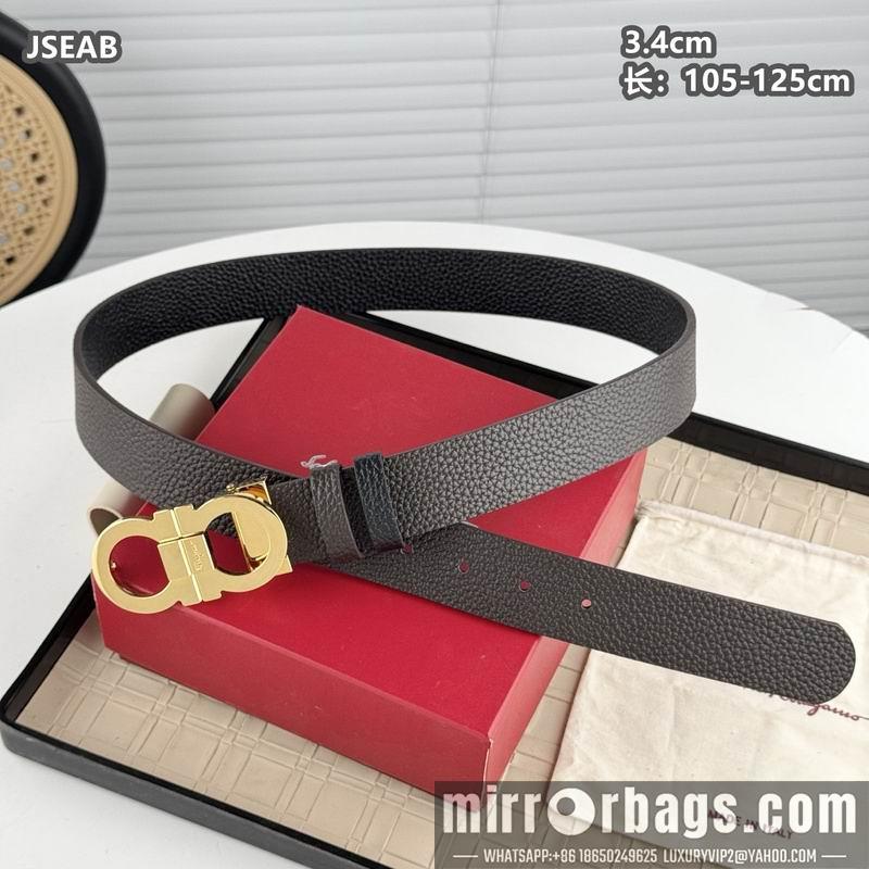 Replica Ferragamo belt 34mmX105-125cm 8L10