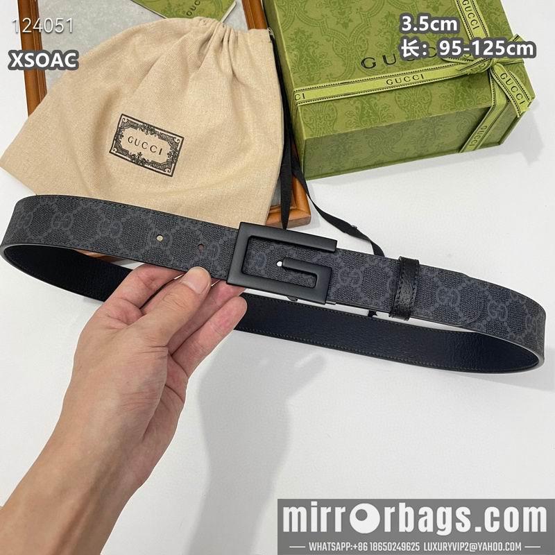 Replica Gucci belt 35mmX95-125cm 8L10