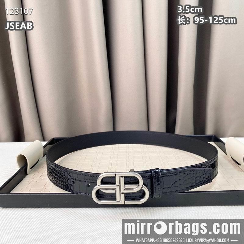 Replica Balenciaga belt 35mmX95-125cm 8L08