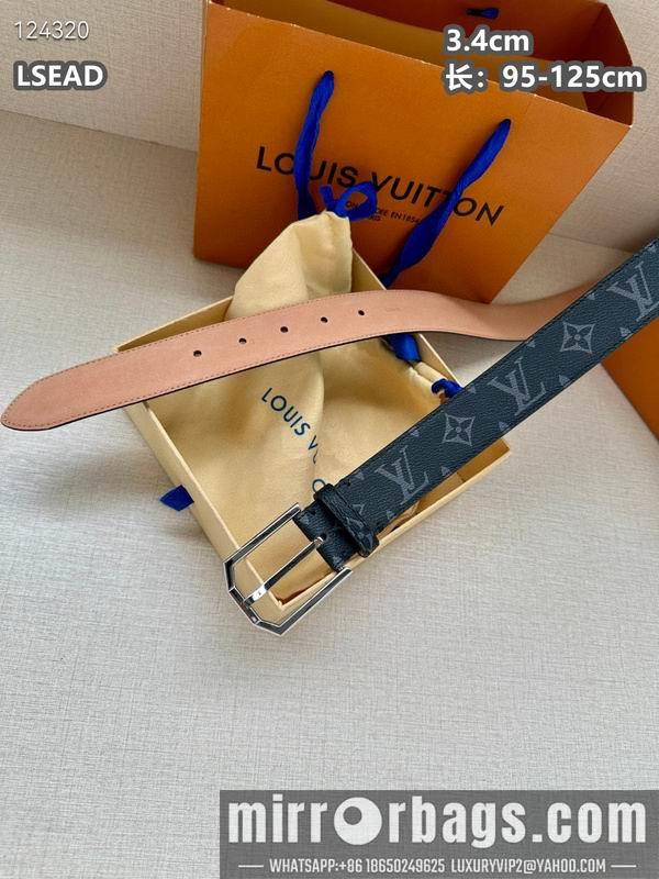 Replica LV belt 34mmX95-125cm 8L23